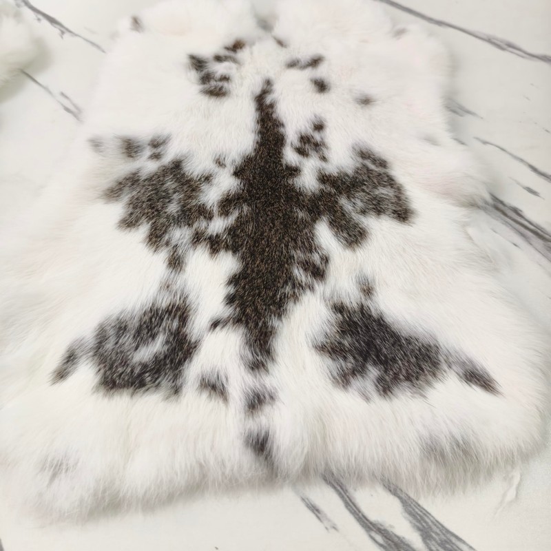 Bulk Craft Rabbit Pelt Fur Skin (4-Pack) - Premium Rabbit