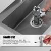 Unbranded Tub Drain Remover Wrench Tool Dual Ended Install &