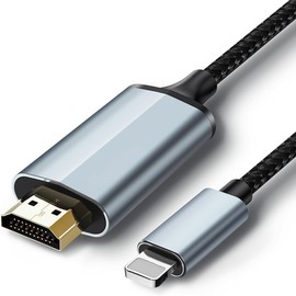 HDMI Cable for Phone, HDMI Converter Cable, Phone/Pad to TV Cable Compatible with 14/12/11,X,8,7,6,5 and i-Pad Devices, High Definition 1080P 2m