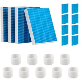 Togameoy 12-Pack 6000S Humidifier Wick Filter Replacement for LEVOIT Superior 6000S Smart Evaporative Humidifier, Upgraded Material with 9 Pack Sponge Filters