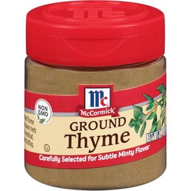 McCormick GROUND THYME .7oz (4 Pack)