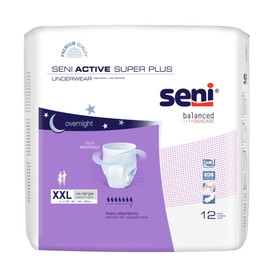 Seni Active Super Plus Underwear, XX-Large 12 Count