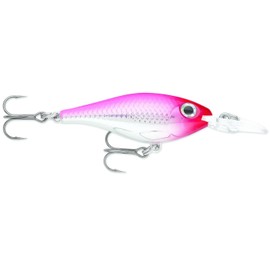 Rapala (ULS04PCL) Ultra Light Shad 04 Pink Clown Lure