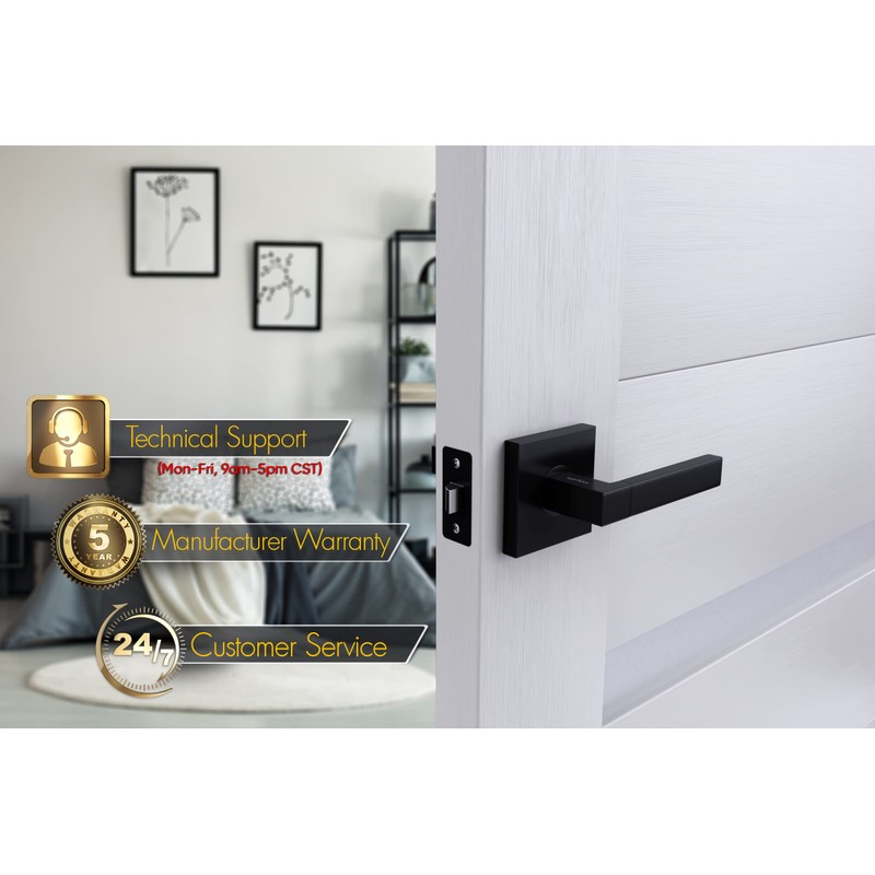 Avalon 0610 'MIRA' - Modern Door Handle Lever Set in