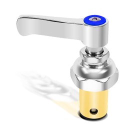 Qnbes 002713-40 Blue Cold Side Handle Stem Assembly Replacement Compatible with All T&S Faucets for Home Kitchen Bathroom Cafe Bar