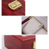 2 Grid Wooden Watch Display Box Watch Storage Holder Gift