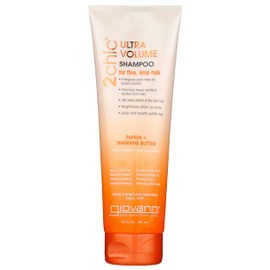 Giovanni Cosmetics 2Chic Ultra Volume Shampoo, Sulfate Free, 8.5 Fluid Ounces (Pack Of 3)