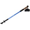 Outdoor Aluminium Alloy Straight Handle Trekking Pole Alpenstocks Walking Stick