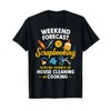 Weekend Forecast Scrapbooking Funny Craft Quote T-Shirt