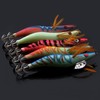 Squid Jigs Shrimp Fishing Lures Kits Squid jig Hooks Wood