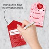 Big Dot of Happiness Conversation Hearts - Valentine’s Day Cards