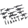 BrickTactical Small Arms Weapon Pack Guns and Accessories for Minifigs