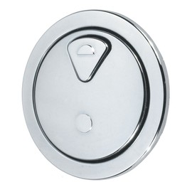 Thomas Dudley 73.5mm Vantage Dual Flush Round Push Button Chrome 327732