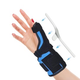 QKIIP Thumb Bandage Left and Right Men Women Tendon Removal Bandage, Hand Bandage Wrist, Orthosis Thumb CCD Joint for Hands and Joints, Trigger Finger, Arthritis