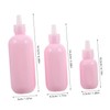 Mikinona 3pcs Bottled Applicator Bottle for Hair Lotion Squeezing Bottle