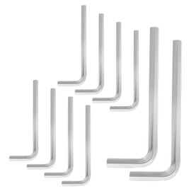 Luomorgo 10 Pcs 5mm/3/16 Inch Allen Wrench, L Shaped Hex Key Wrench, Heavy Duty Steel Hexagon Wrench Tool for Repairing, Installation