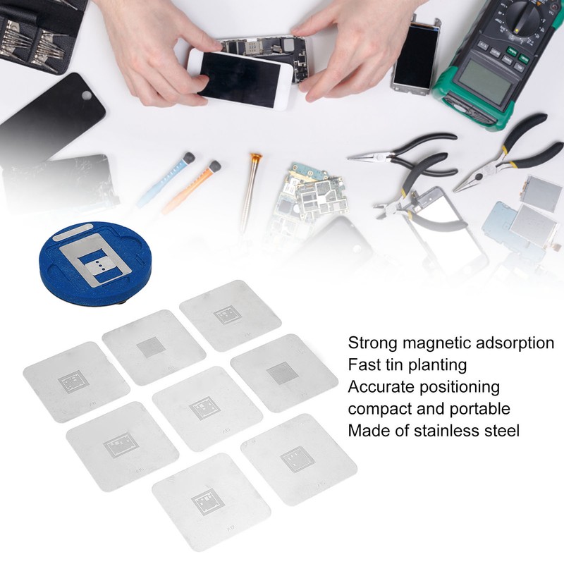 Phone Tin Planting Set Magnetic Accurate Positioning Tin Mesh Solder