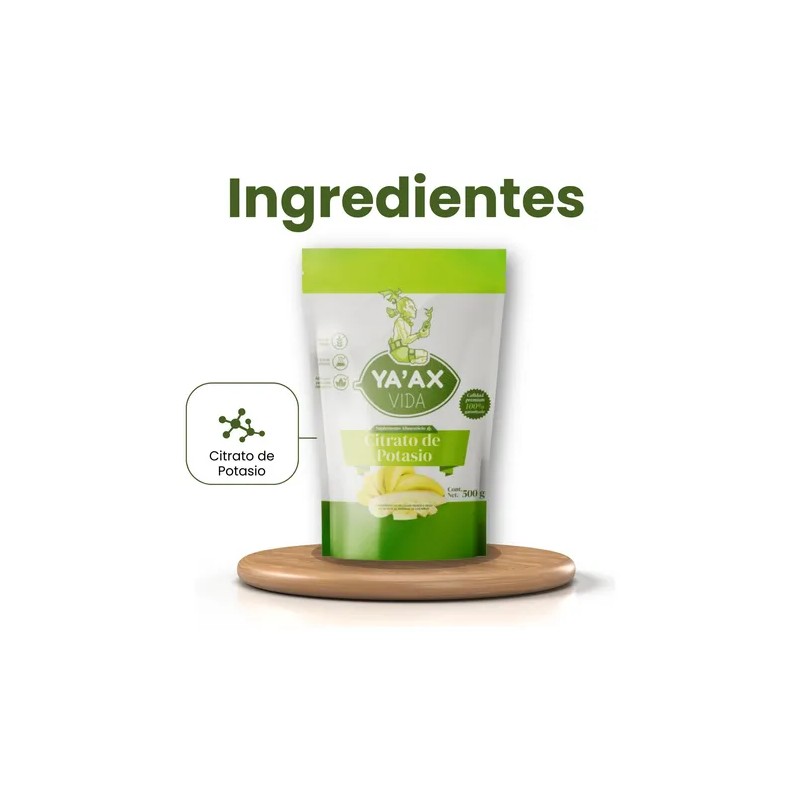 Citrato De Potasio Polvo 100% Puro 500 Grs Envío Gratis