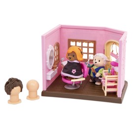 Li'l Woodzeez – Honeysuckle Theater Playset with Miniature Furniture & Accessories – Colorful Kids Playset for Imaginative Play – Collectible Toy Figures for Creative Kids Ages