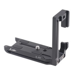 FOTGA Quick Release Plate L Bracket for Canon EOS R7 Camera, Extendable Base Plate for Arca-Swiss Tripod, Vertical Plate for DJI RS2/RSC2/RS3/RS3 PRO/RS3 Mini Stabilizer (L Bracket)