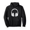 Headphones (Vintage White) DJ Pullover Hoodie
