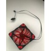 GAMEPOWER Computer Case PC RED Cooling Fan LED 120mm Cooler