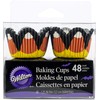 Wilton Petal Candy Corn 48-Pack Baking Cup, Mini