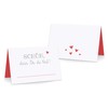 KuschelICH Premium Place Cards "Schön das Du da Bist mit