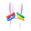 Vaveren Inflatable Bunny Ears Toss Game Novelty Easter Party Toys