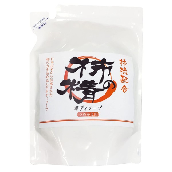 Persimmon Spun 柿渋 Body Soap Refill, 400ml