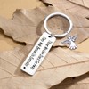Memorial Gift Angel Keyring for Loss of Pet Lost Puppies