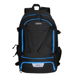 LARIPOP Turf Lacrosse Bag - Extra Large Hockey Backpack Bag for Lacrosse Equipment with Two Stick Holders and Compartment