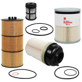 PF9908 Fuel Filter P551005 Oil Filter P551011 Fuel Water Separator Filter Compatible with DD13 DD15 DD16 Detroit Diesel Engine Replace WF10103 LF17474 P551063 A4720921205 A000090365 LF5090
