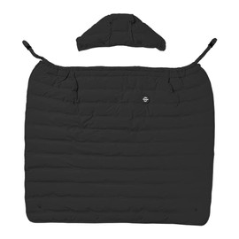 AirBuggy ABMF1029 Multi Light Cape, Thermolite, Eco Made Jet Black, 0 Months