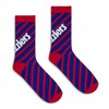 Tee Luv Men's Twizzlers Socks - Retro Candy Logo Striped