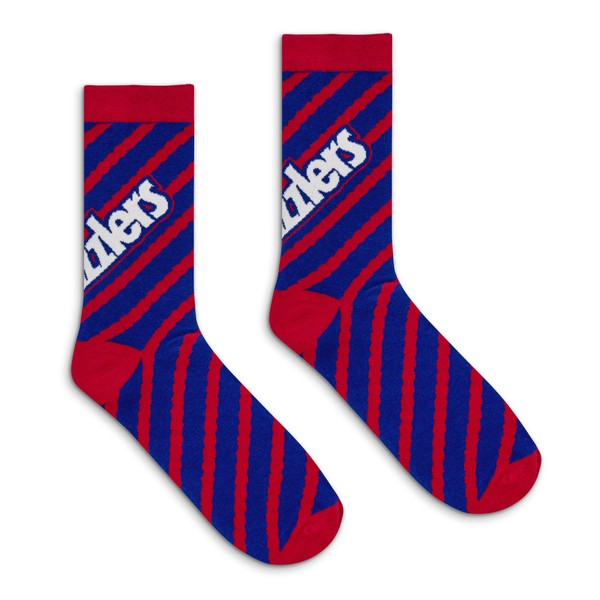 Tee Luv Men's Twizzlers Socks - Retro Candy Logo Striped
