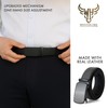 Winston Hide Men's Leather Ratchet Belt – Adjustable Belts for