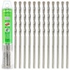 HLOFIZI 1/8" x 3" Masonry Drill Bits 1/8 inch Concrete