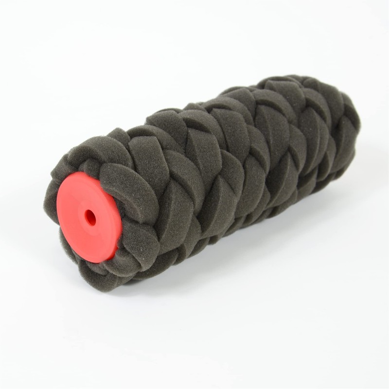 Hanroy 7" Sponge Twining Paint Roller, Texture Sponge Paint Rollers,