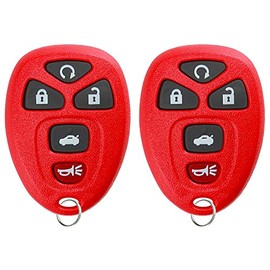 2x New Replacement Keyless Entry Remote Control Key Fob Compatible With & Fits For GM Chevy 22733524