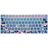 SANFORIN Keyboard Cover Skin for Apple iMac Magic Keyboard 2nd
