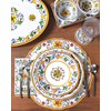 Le Cadeaux Melamine 11 inch Dinner Plate Set of 4,