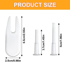 QEQSHQO Plug Replacement Kit for Gym, Yoga, Fitness Balls, Inflatable Pack of 10