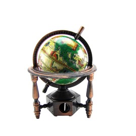 TG,LLC Treasure Gurus 1:12 Miniature World Globe Dollhouse/Diorama Accessory Die Cast Pencil Sharpener