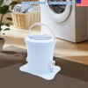 Portable Clothes Laundry Dryer Barrel Manual Pulling Rope Quickly Dehydrator