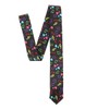 Multicoloured Musical Notes Tie – Original Men's Tie – Neon