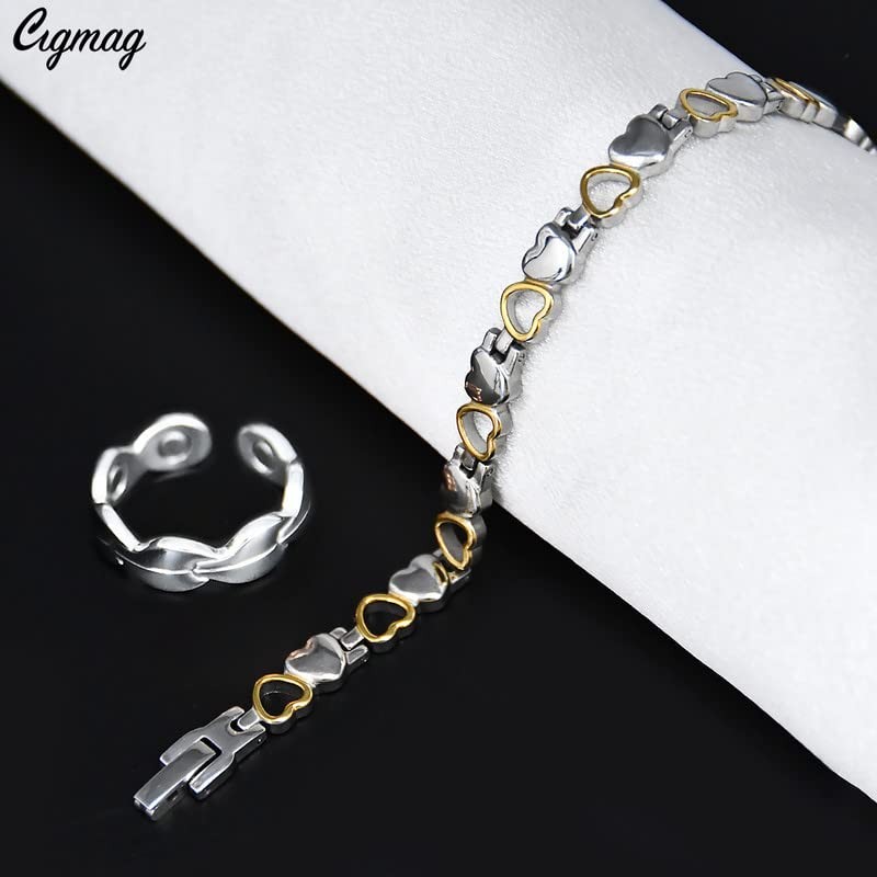 Cigmag Magnetic Bracelet for Women Titanium Steel Bracelets Ultra Strength
