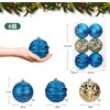 Villa Como クリスマスボール ツリーオーナメント 6個セット 10cm おしゃれ クリスマスパーティー ハロウィン デコレーション