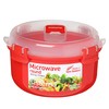 Sistema Microwave Collection Round Bowl, 30.4 oz./0.9 L, Red