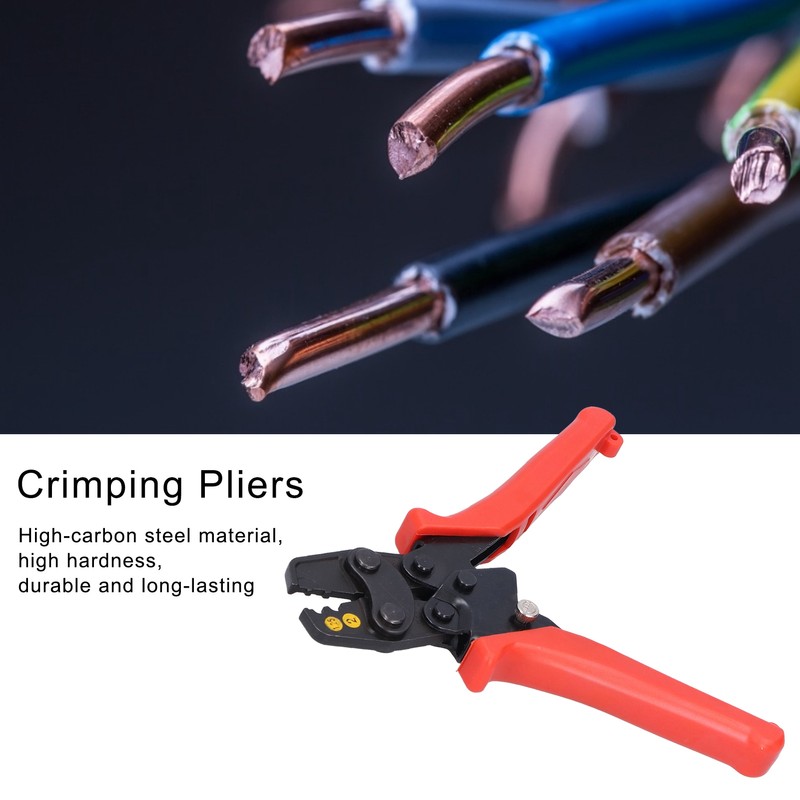 HS-1MA Mini Crimping Pliers for Non Insulated Bare Terminals Wire